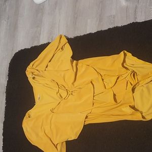 Yellow bodysuit